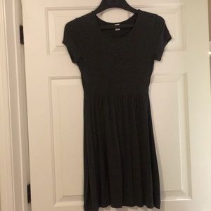 Grey T-shirt Dress